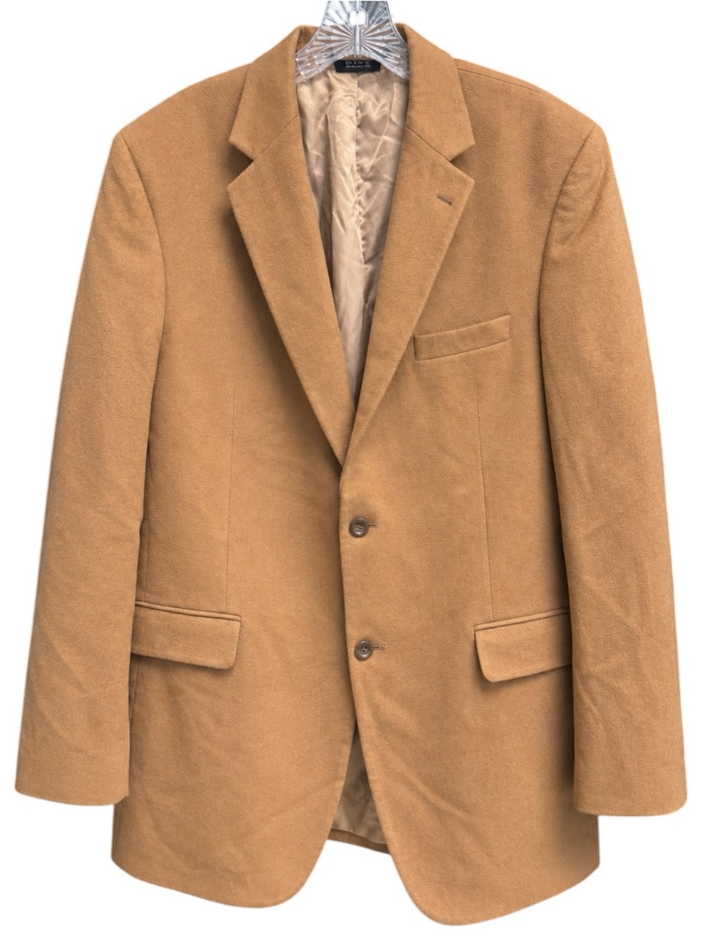 Jos. A. Bank Gordon 100% Cashmere Camel Blazer Sport Coat Men’s 42 Long 42L